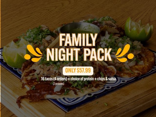 Folklore Family Night — Serves 4.