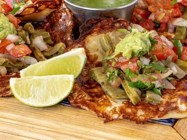 Chicken BBQ Costra de Queso.