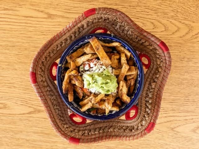 Chicken Burrito Bowl.