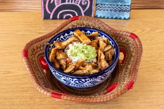 Chicken Burrito Bowl.