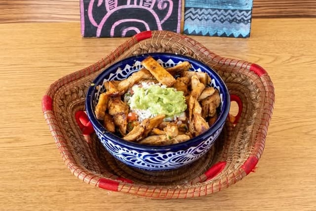 Chicken Burrito Bowl.