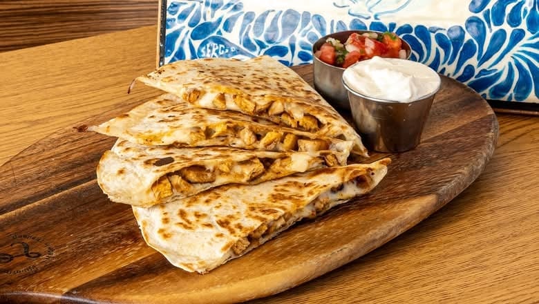 Grilled Chicken Quesadilla.