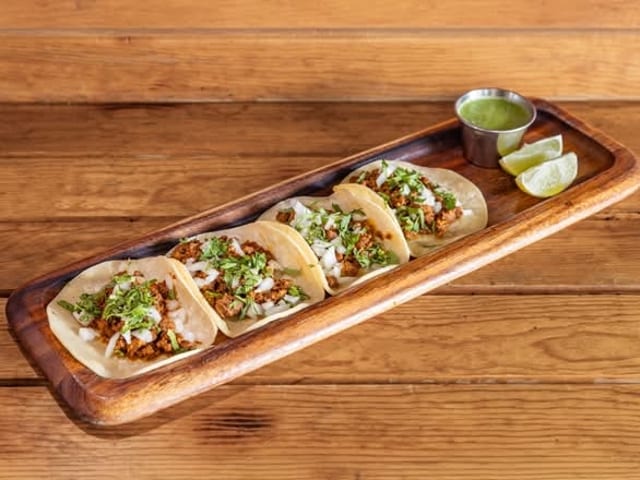 Chorizo Tajin Tacos.