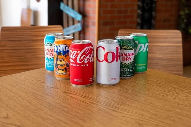 Canned Soda.